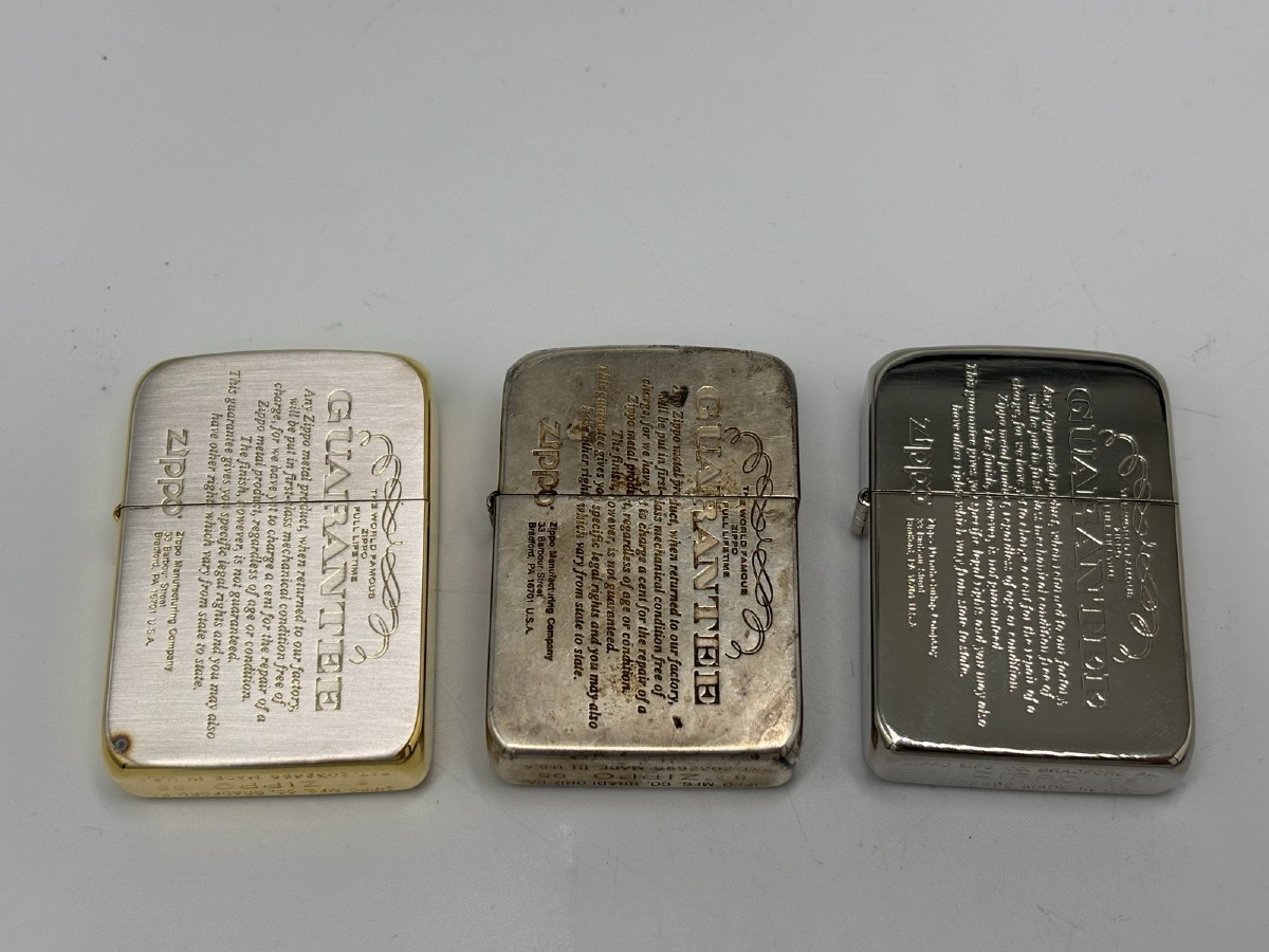 Zippo med indgraveret garanti (3)