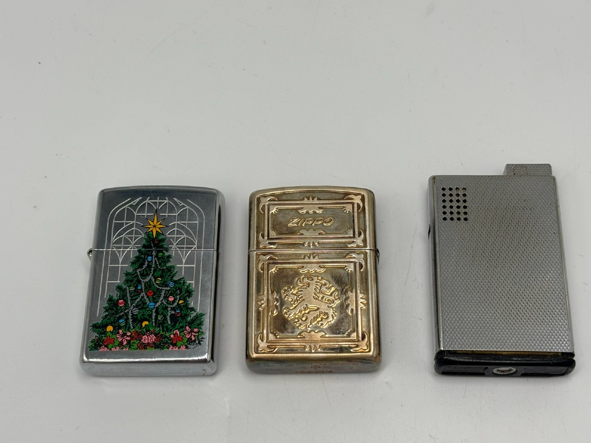 Zippo og Ronson lightere (3)