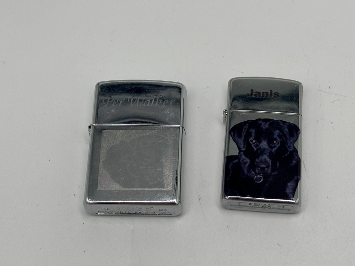 Zippo med personligt design (2)