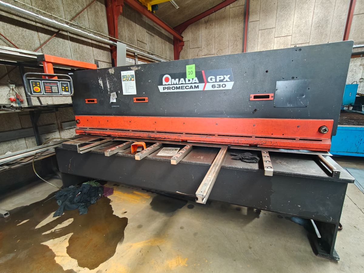 hydraulisk Pladesaks mrk. Amada Promecam GPX 630 