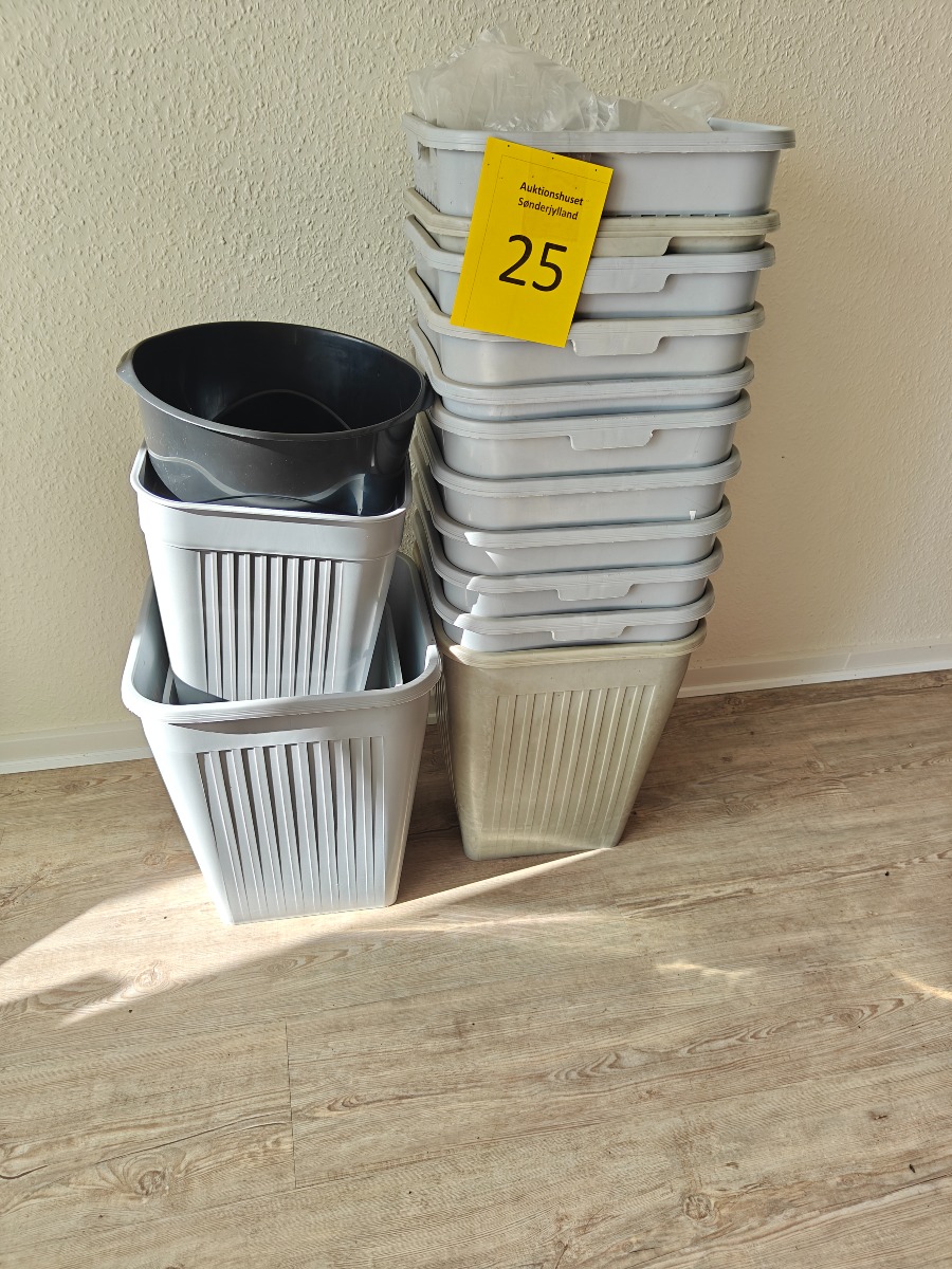 Bantex papirkurve m.m. (15)