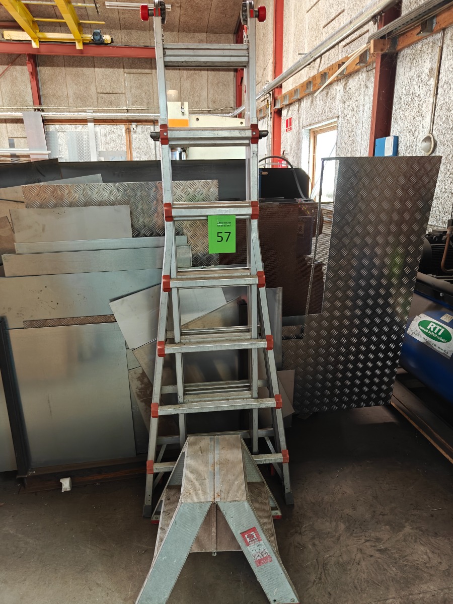 teleskopstige Little Giant Classic & Jumbo 2 trins arbejdsbuk