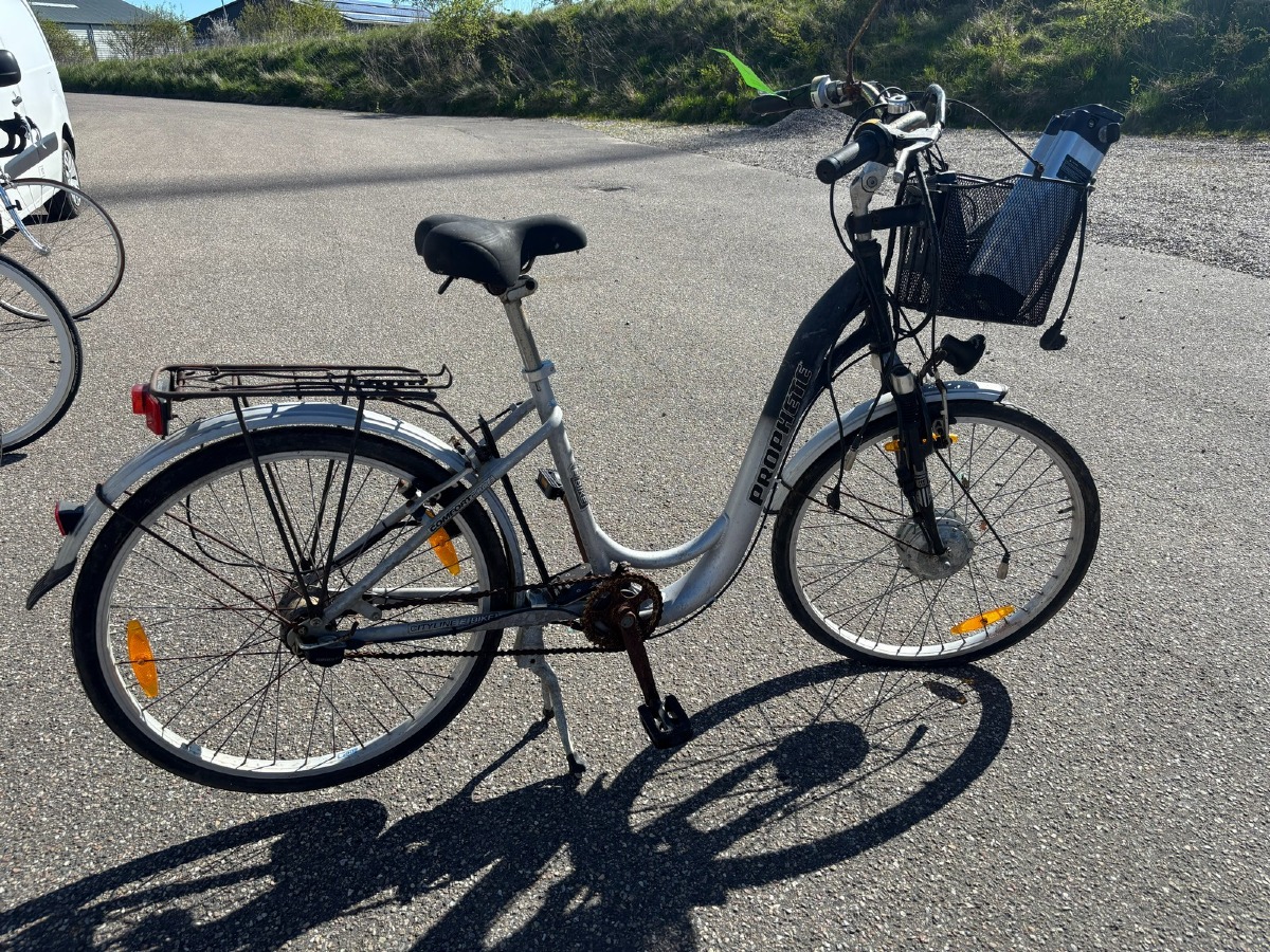 Prophete elcykel – med batteri og lader (renoveringsobjekt)
