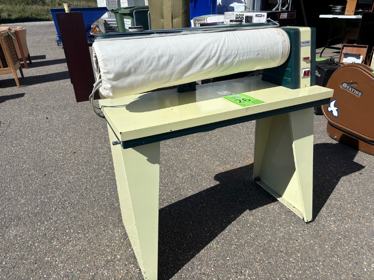 Vølund rulle-/strygepresse – Type S2 
