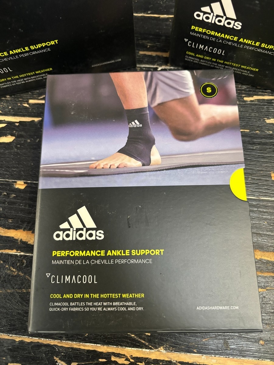 3 stk. Adidas Performance Ankle support, Size S (Ubrugt)