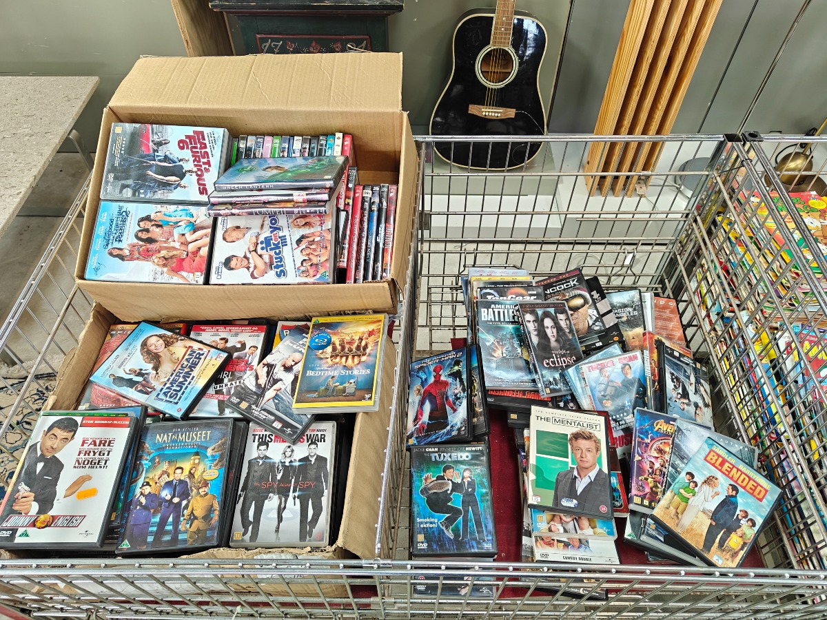Stor samling DVD-film