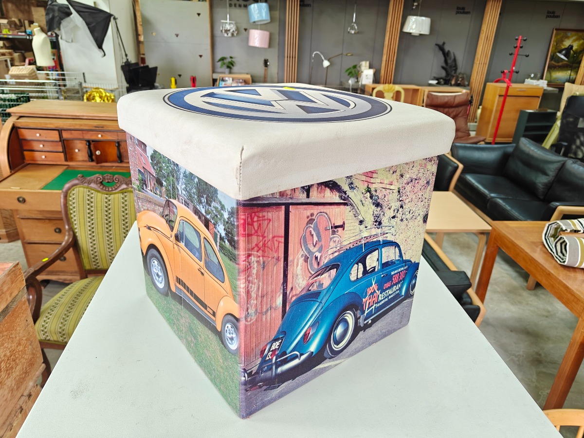 Lille puf med VW tema