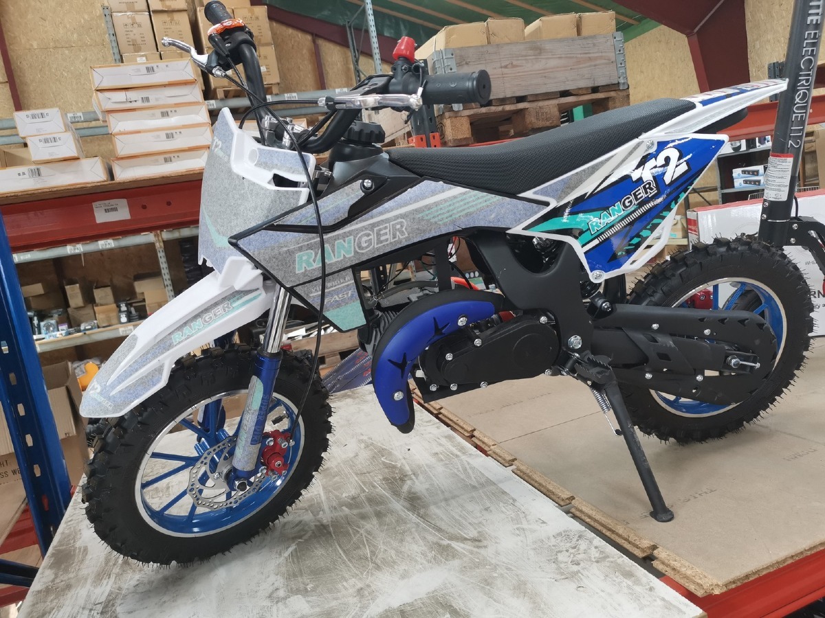 Crosser / dirt bike, 49cc - Sort