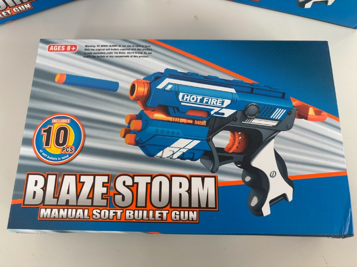 Nerf gun / Blaze Storm, 3 stk