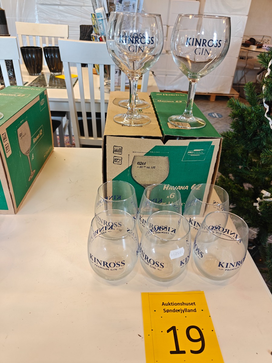 Kinross gin-glas