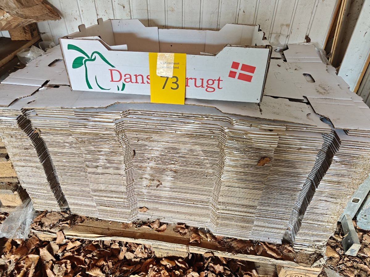 Papkasser till frugt