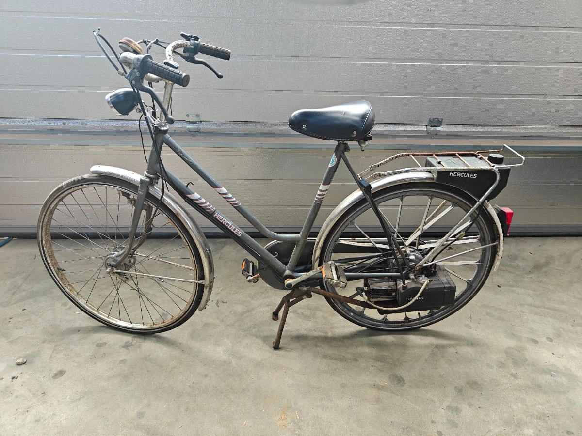 Hercules cykel med sachs motor