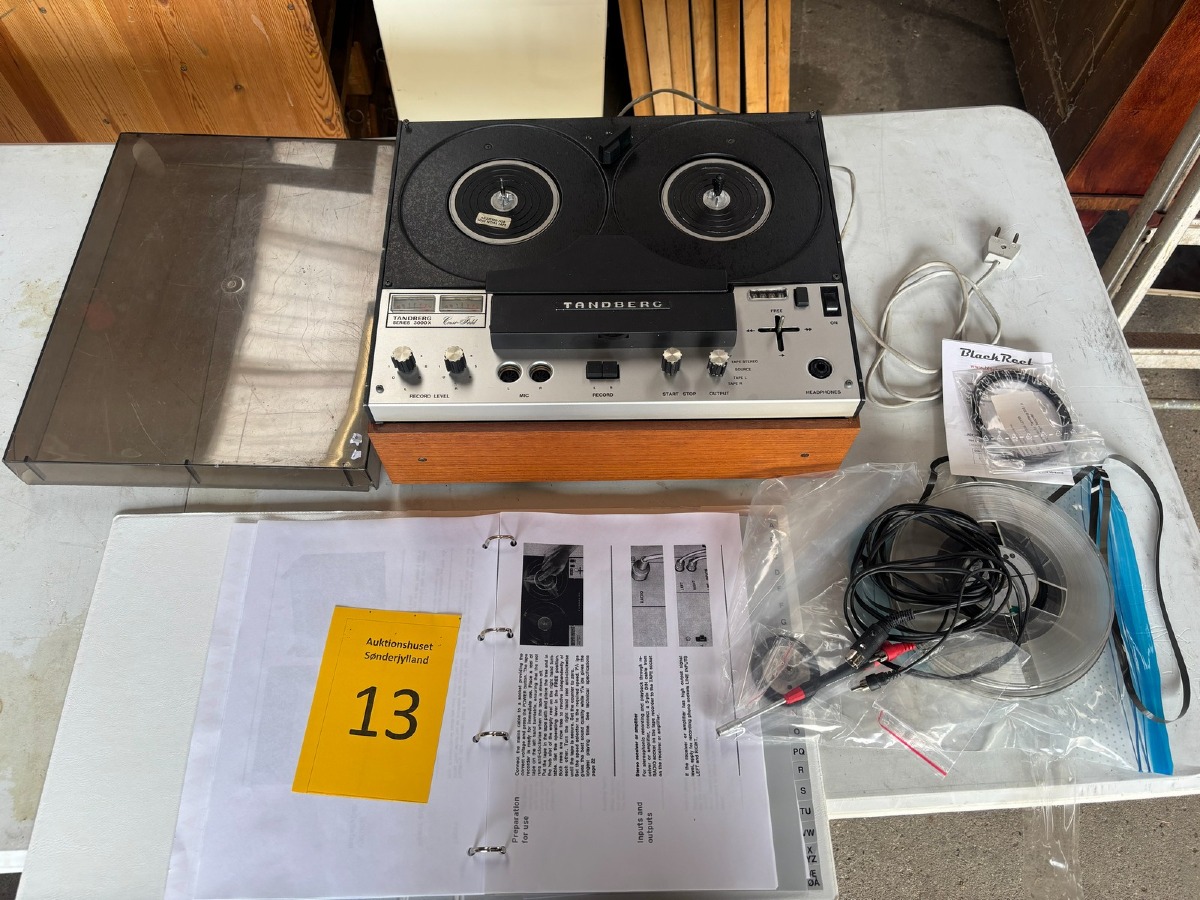 Tandberg 3000X spolebåndoptager