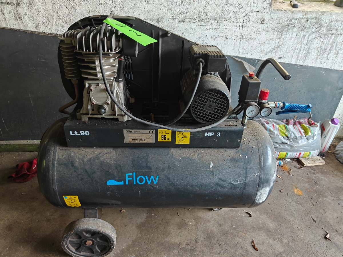Flowconcept kompressor 90L, 3 HP