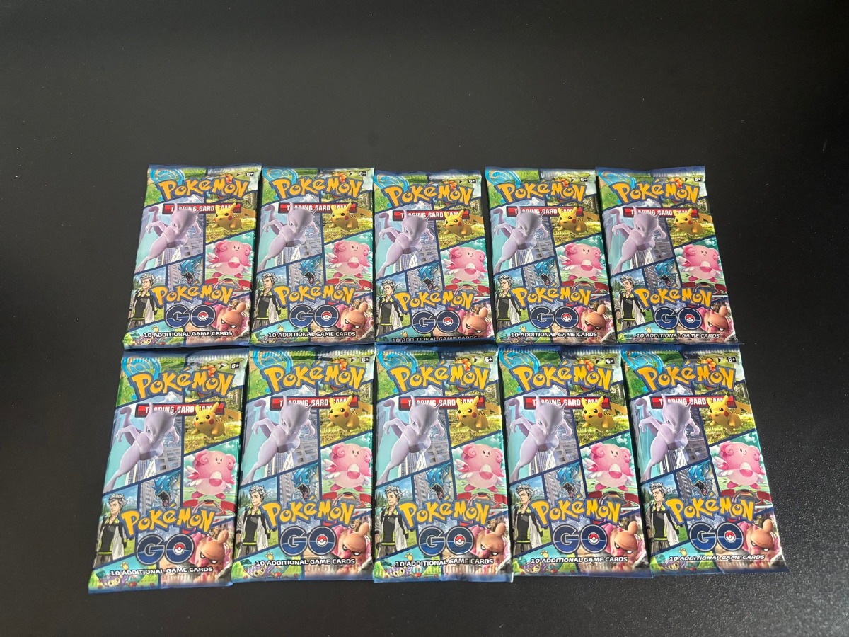 10 x Pokemon GO booster pack