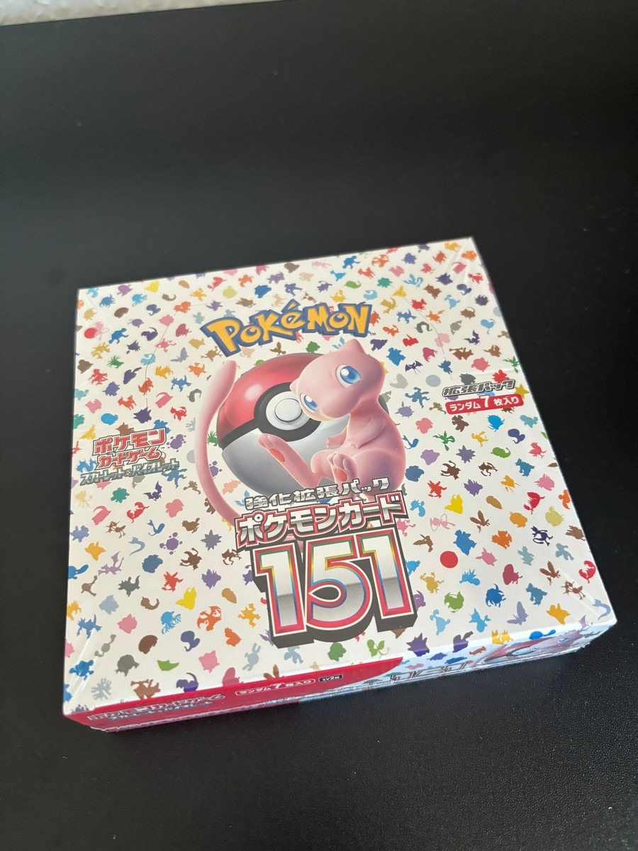 Japansk Pokémon 151 booster box