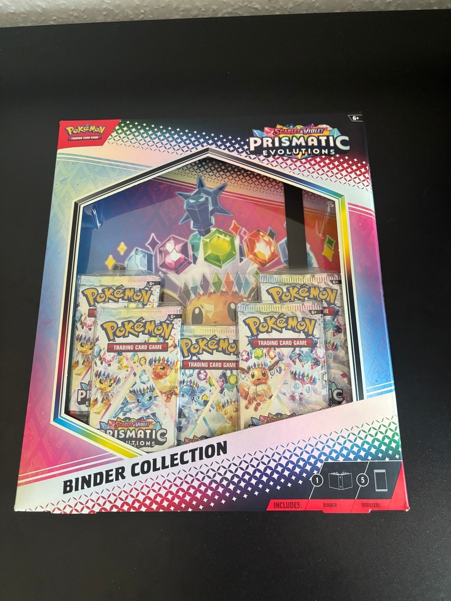 Pokémon Scarlet & Violet – Prismatic Evolutions Binder Collection