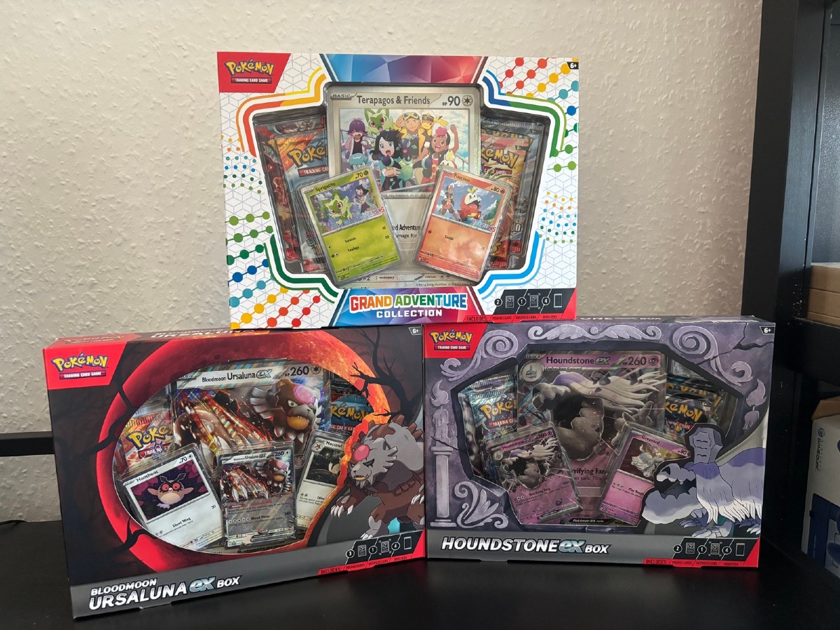 3 x Pokémon Collection bokse
