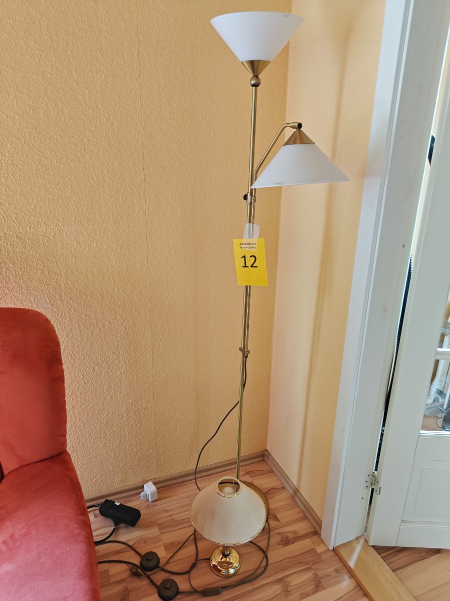 Gulvlampe og bordlampe