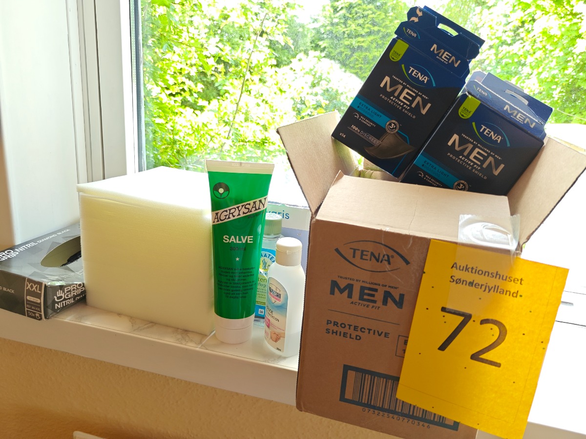 Hygiejneprodukter til mænd m.m. 