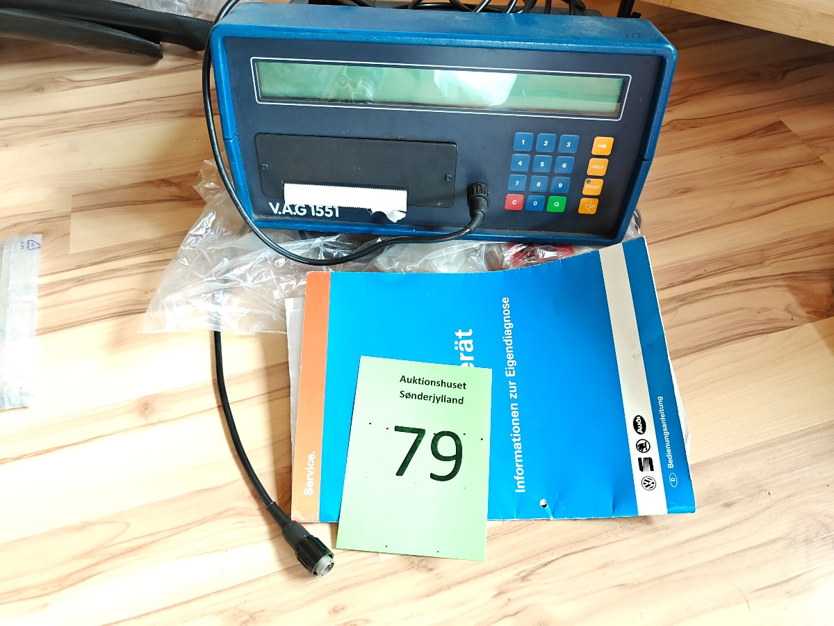Diagnosticeringsenhed VAG 1551 til VW & Audi