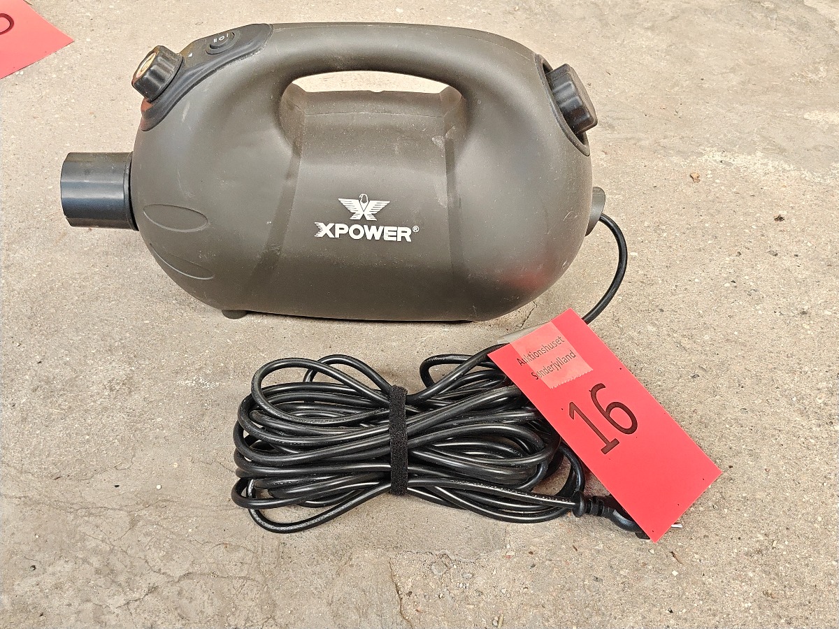 XPOWER ULV kold-tågesprøjte, model F-16