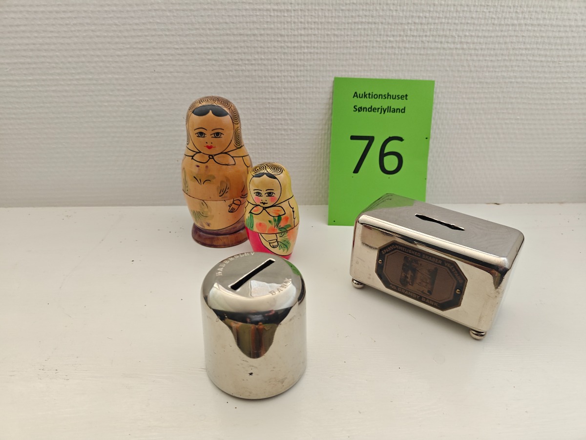 Sparrebøsser og Babushka dukker