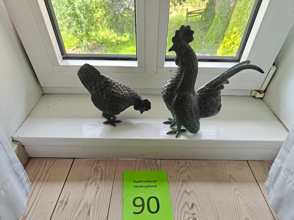 Høne og hane 