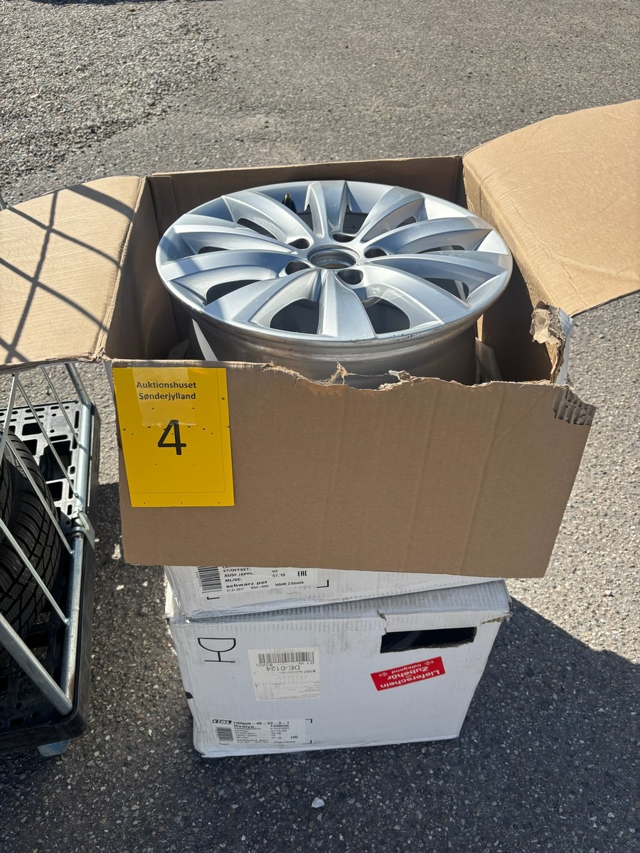 4 stk. Rial TOR656 16” alufælge – 5x112 ET40