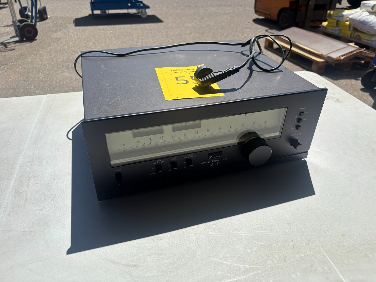 Sansui TU-517 AM/FM Stereo Tuner – Vintage Hi-Fi