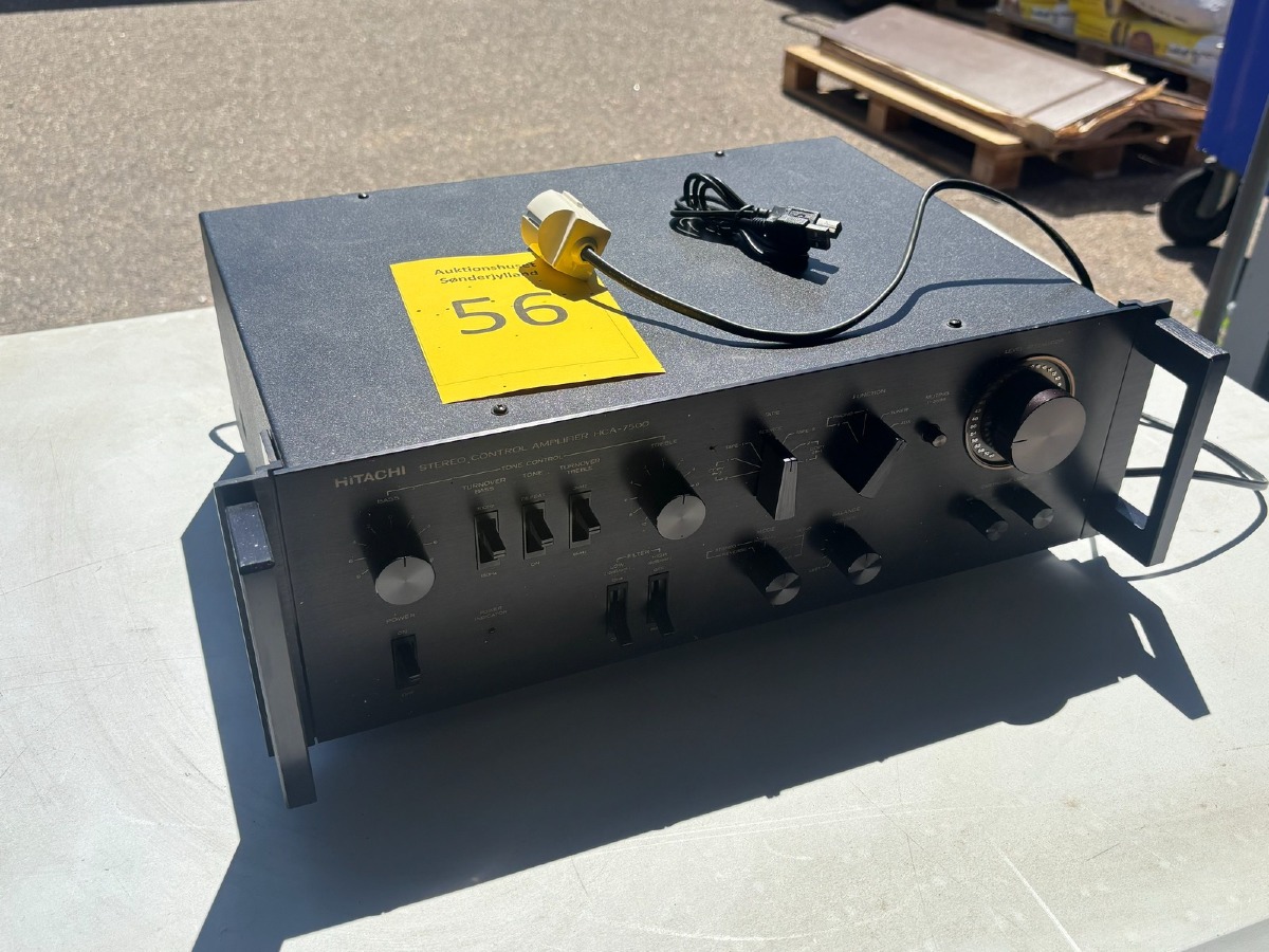 Hitachi HCA-7500 Stereo Control Amplifier
