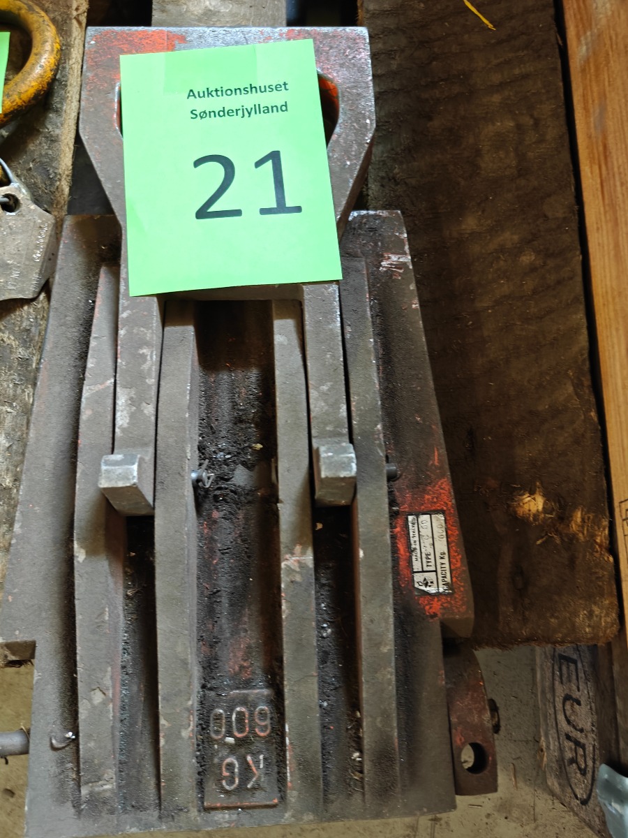 Løftemagnet 600 kg