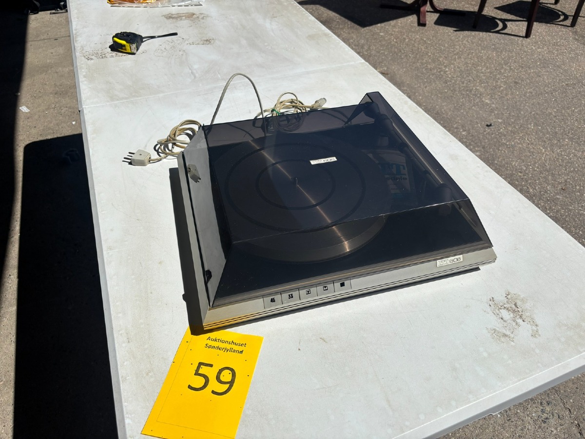ITT 606 Vintage Pladespiller