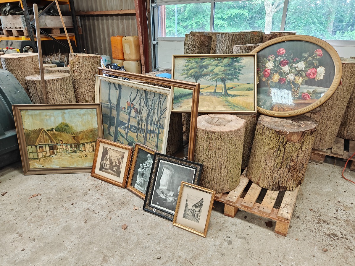 Samling malerier og tryk