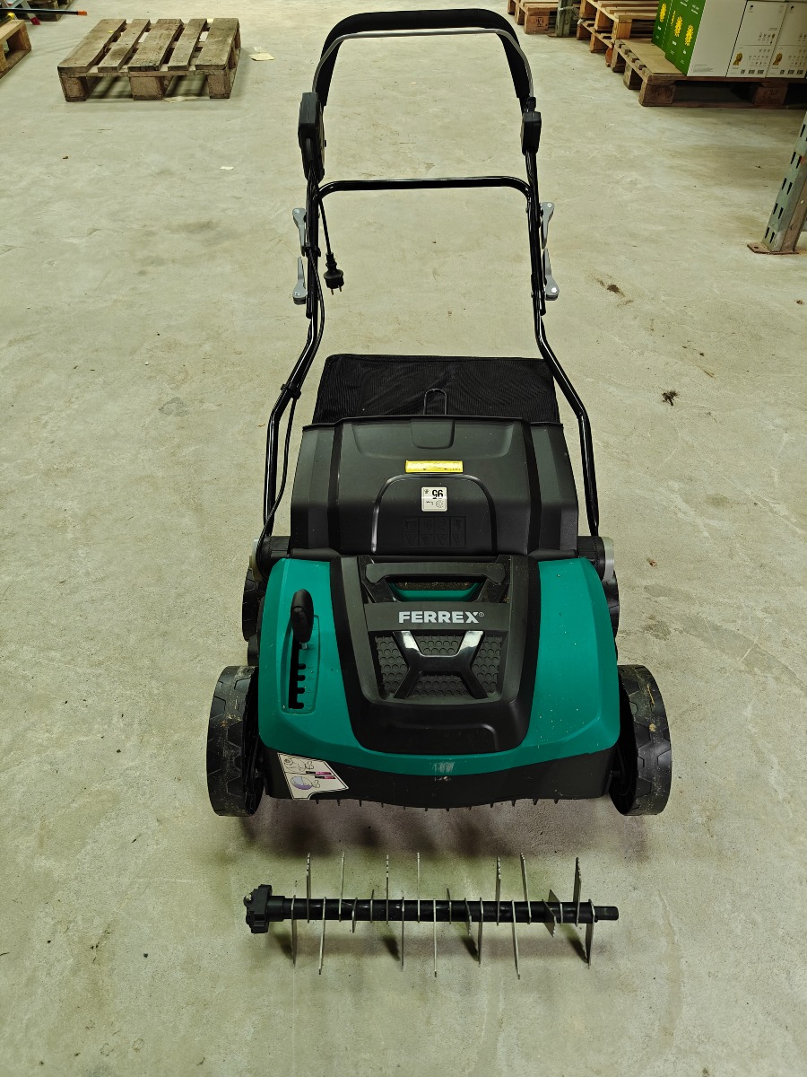 Ferrex elektrisk vertikalskærer & opsamler