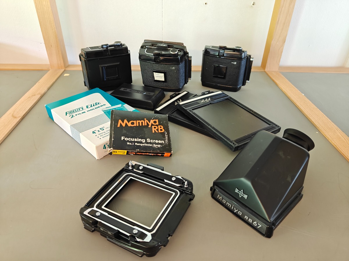 Mamiya RB67 tilbehør