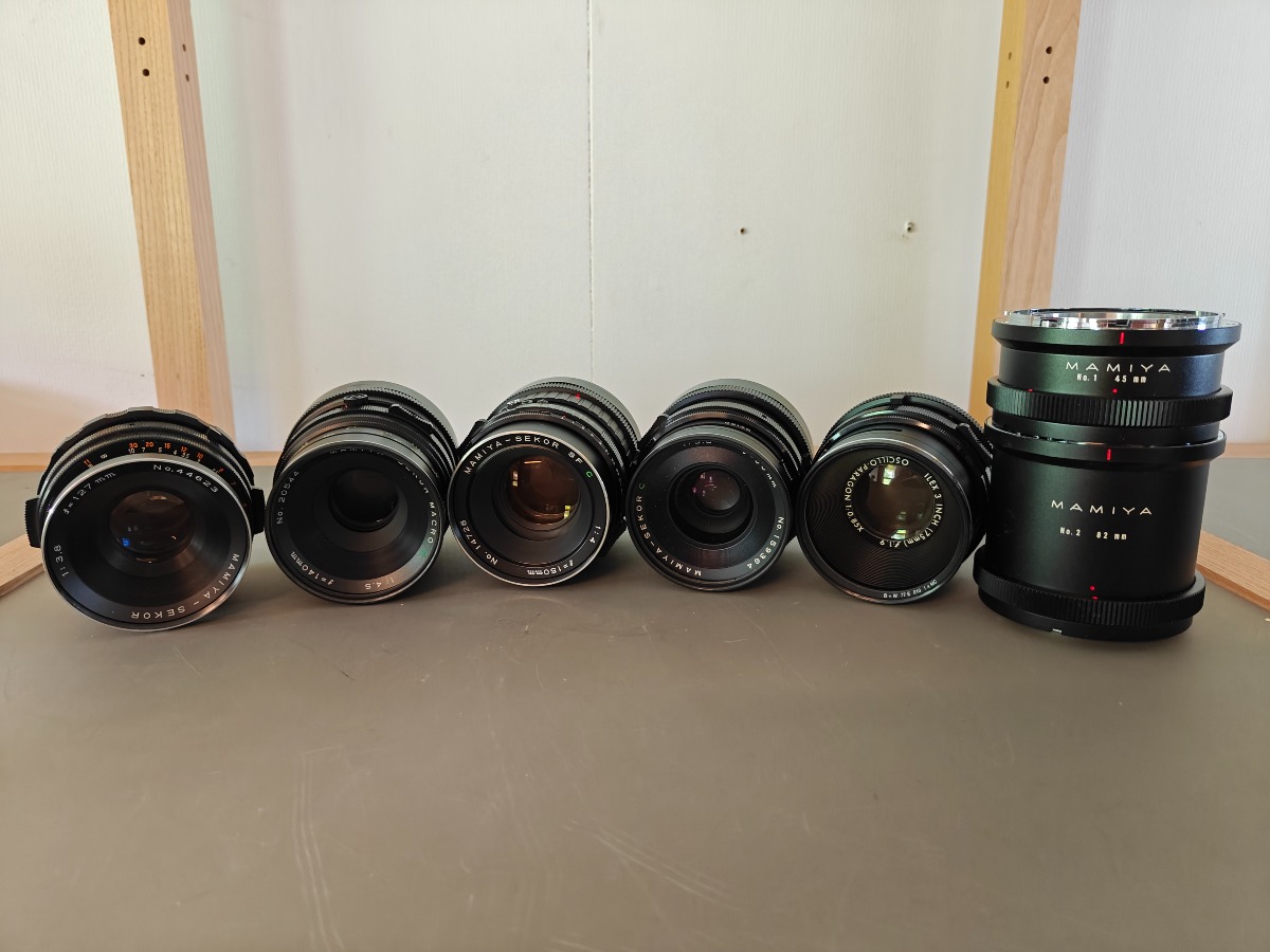 (Linser til Mamiya kamera m.m. 6)