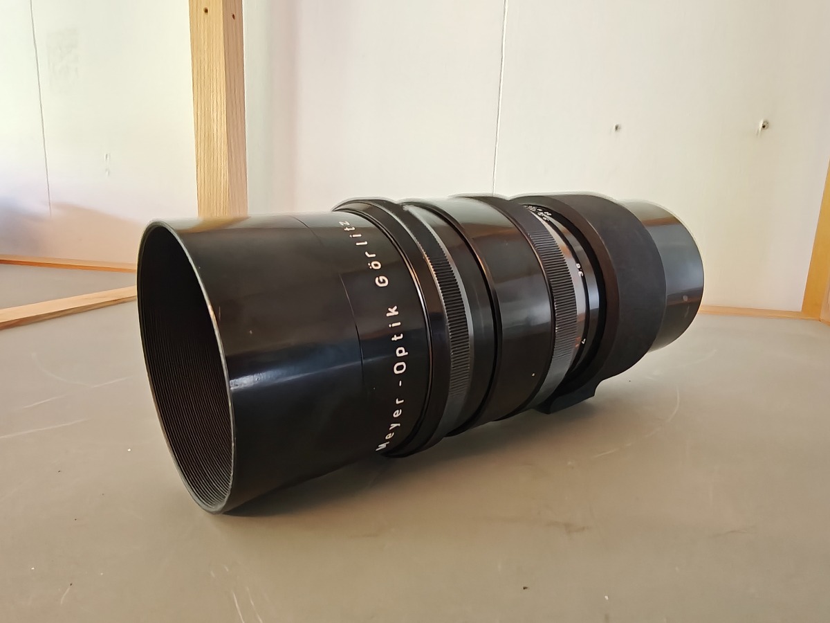 Meyer-Optik Görlitz Telemegor 400mm f/5.5 telelinse med manuelt fokus