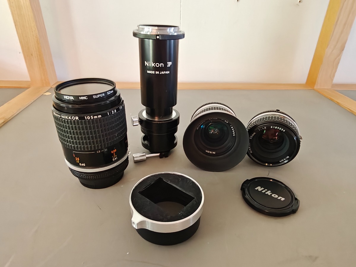 Nikon linser m.m. 