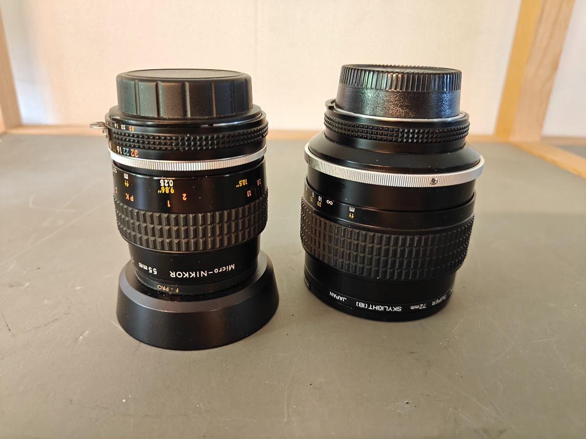 2 Nikon linser