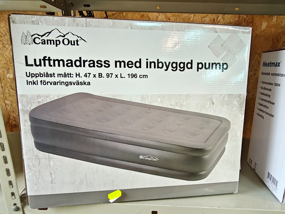 Camp Out luftmadras 97 x 196 cm. 