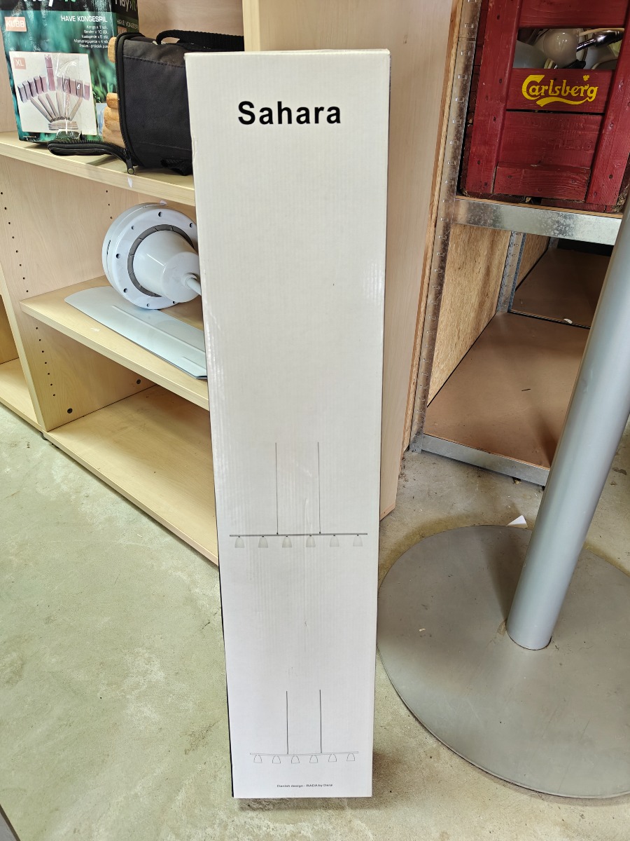 Sahara aflang pendel med 6 lyskilder