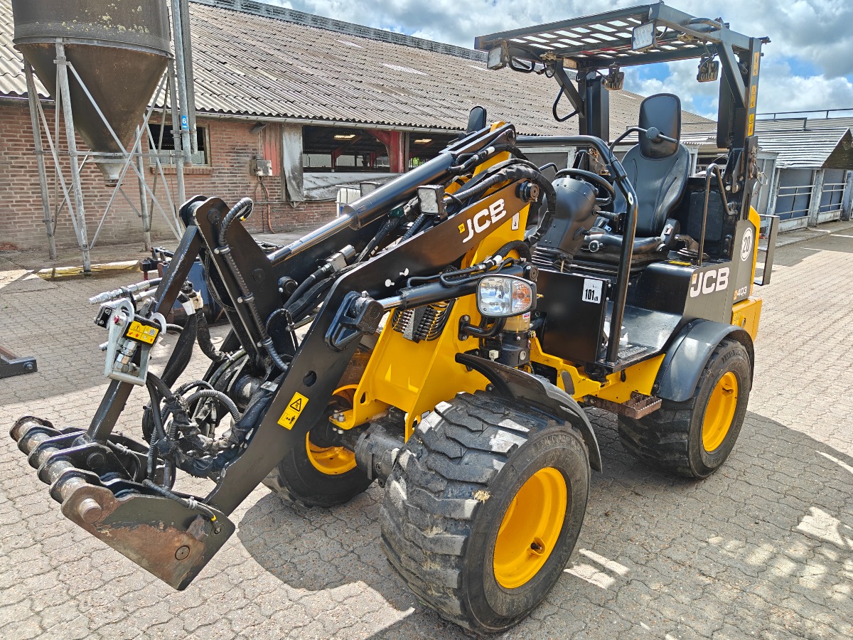 Jcb Minilæsser 403 årgang 2023 kørt 2368 timer