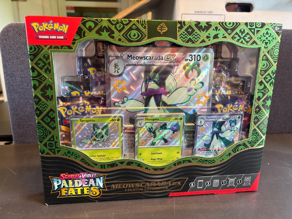 Pokémon Paldean Fates – Meowscarada ex Premium Collection