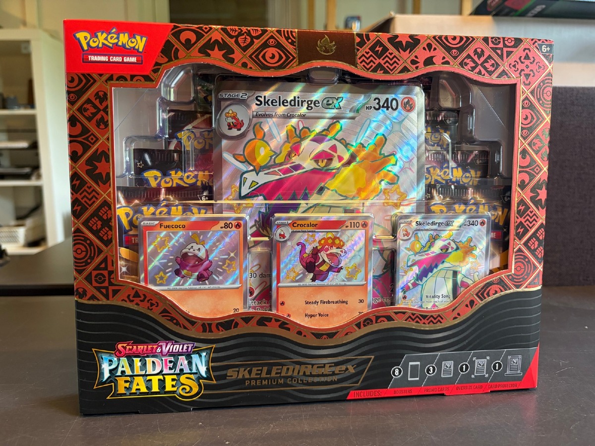 Pokémon Paldean Fates – Skeledirge ex Premium Collection