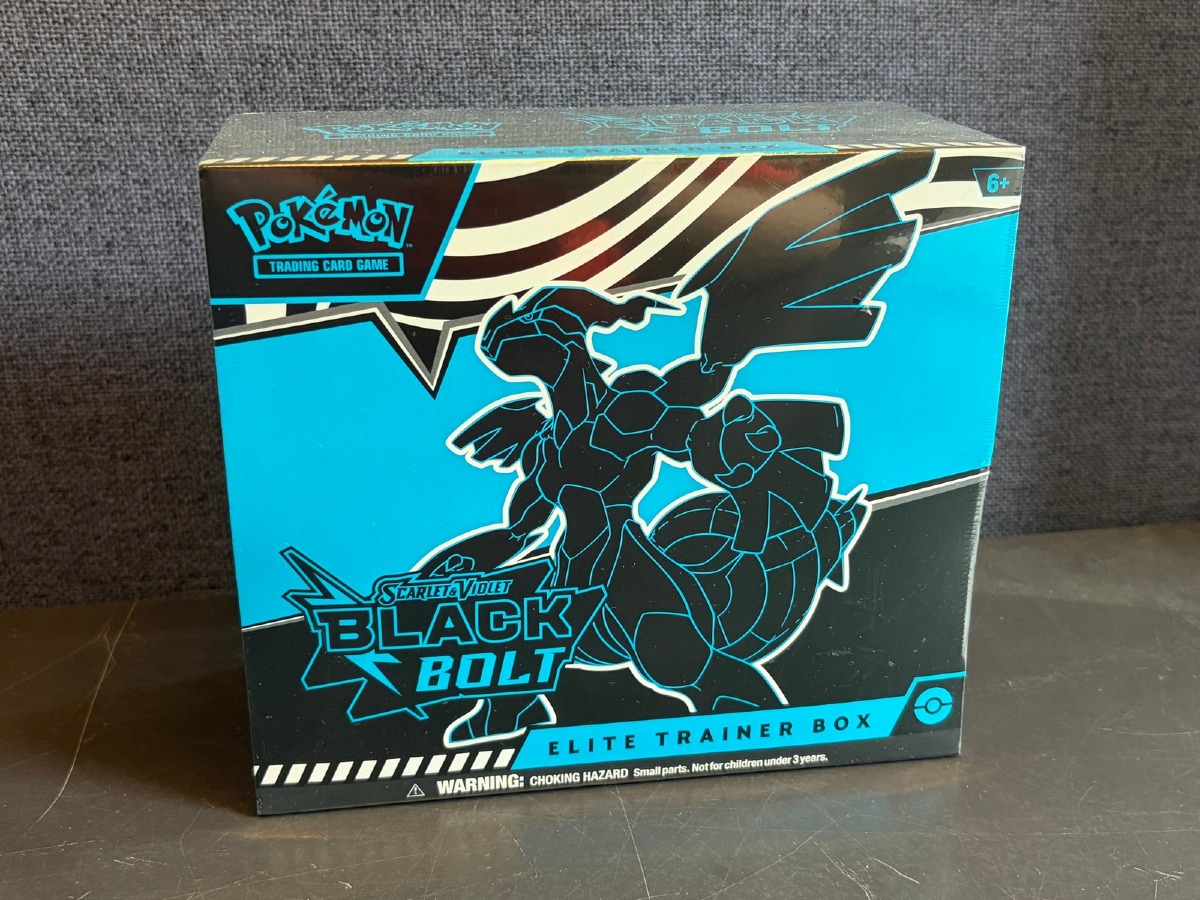 Pokémon Scarlet & Violet: Black Bolt Elite Trainer Box (ETB)