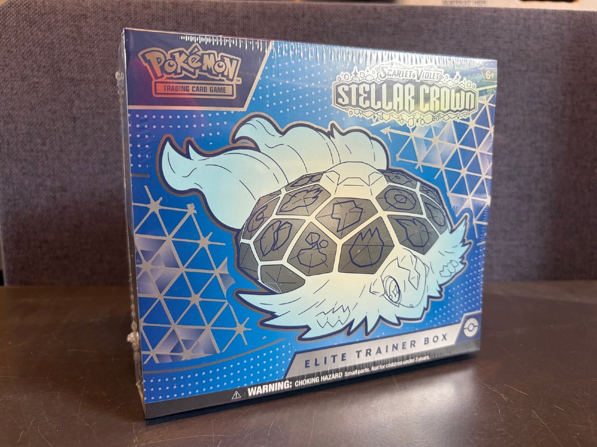 Pokémon Scarlet & Violet Stellar Crown Elite Trainer Box (ETB)