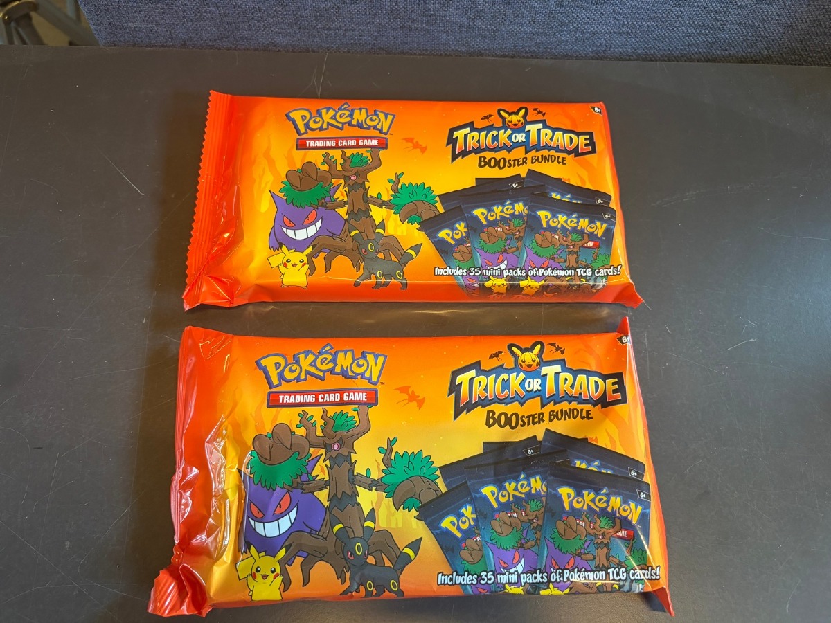2 x Pokémon Trick or Trade Booster Bundle