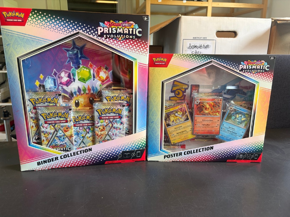 Pokémon Scarlet & Violet: Prismatic Evolutions Binder Collection & Poster Collection