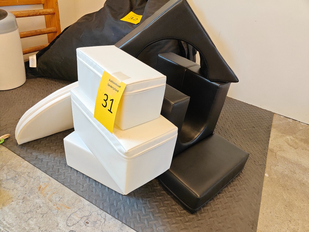Skumklodser hvide og sorte